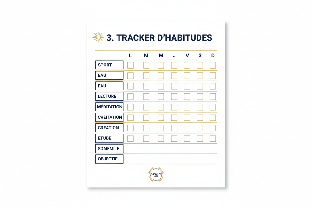 Pack Planners Complet | Quotidien + Hebdomadaire + Mensuel+Meal planner
