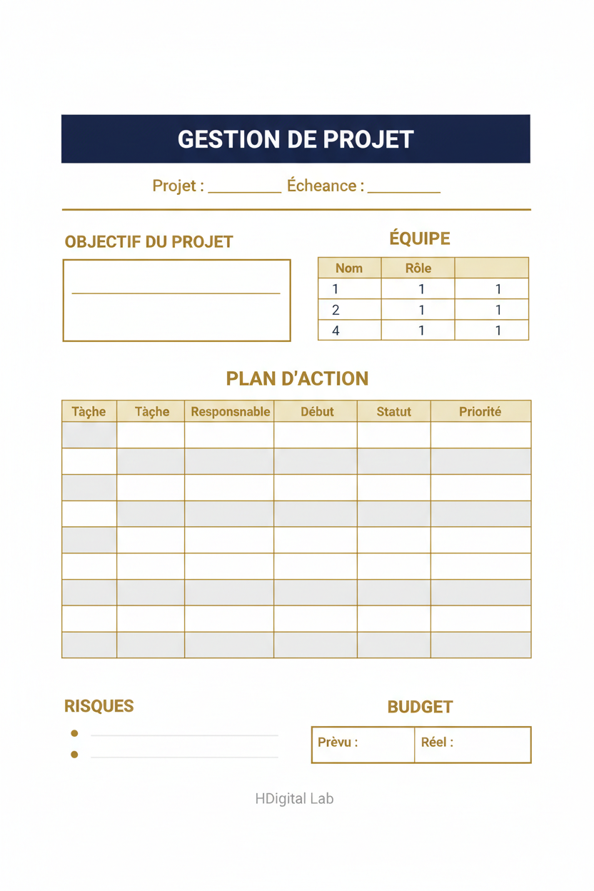 Carte – Gestion de Projet