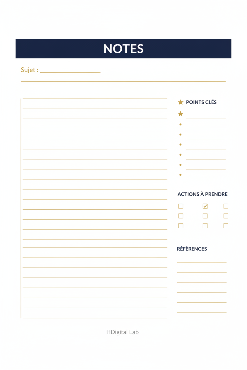 Carte – Notes
