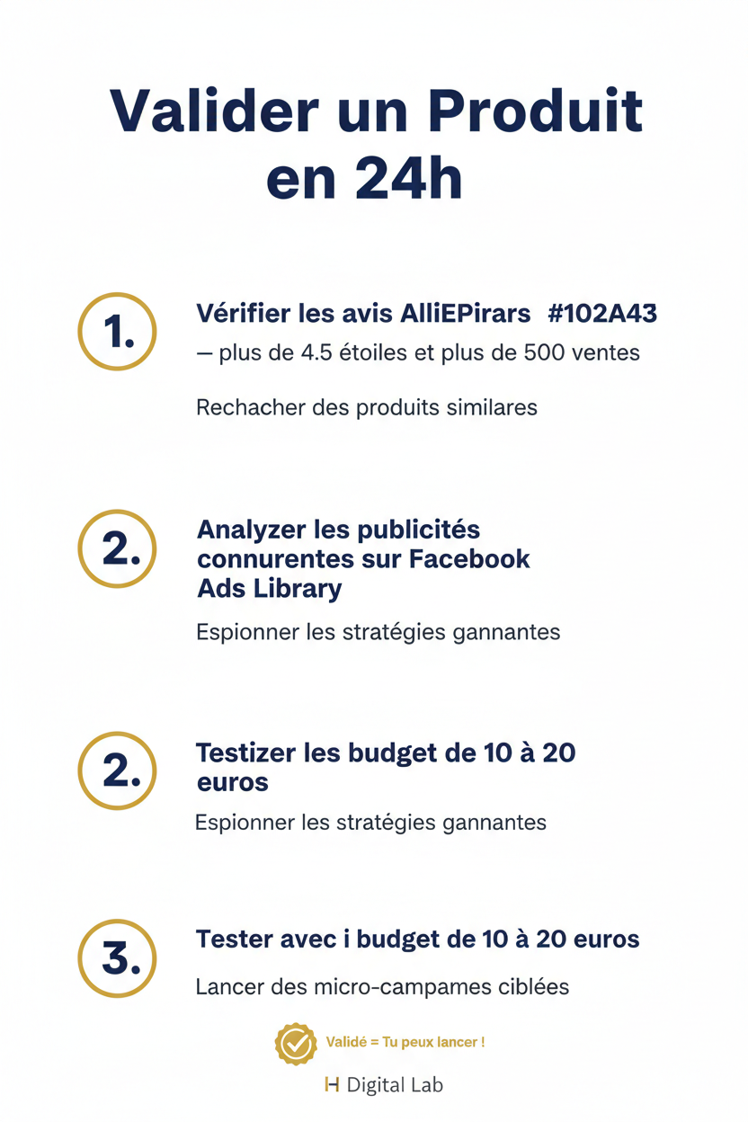 Page 5 — Valider un Produit en 24h