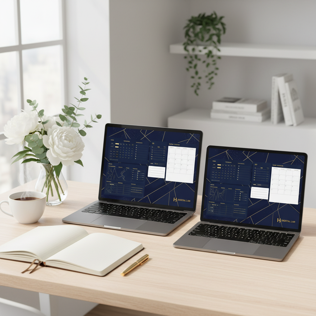 Lifestyle MacBook Kit Complet d'Organisation