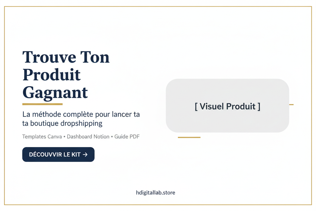 Template Canva — Bannière Hero Boutique