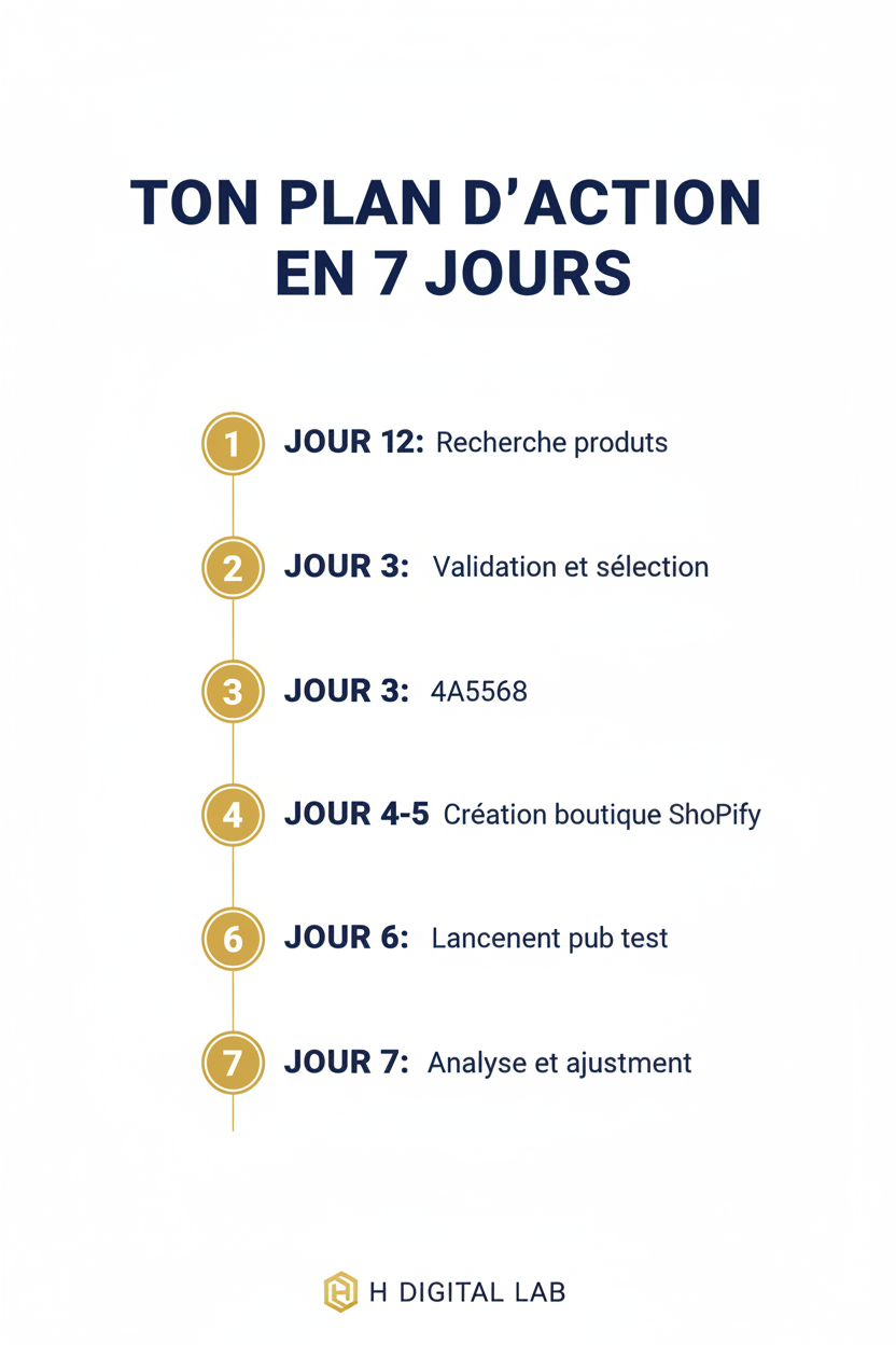 Page 8 — Plan d'Action en 7 Jours