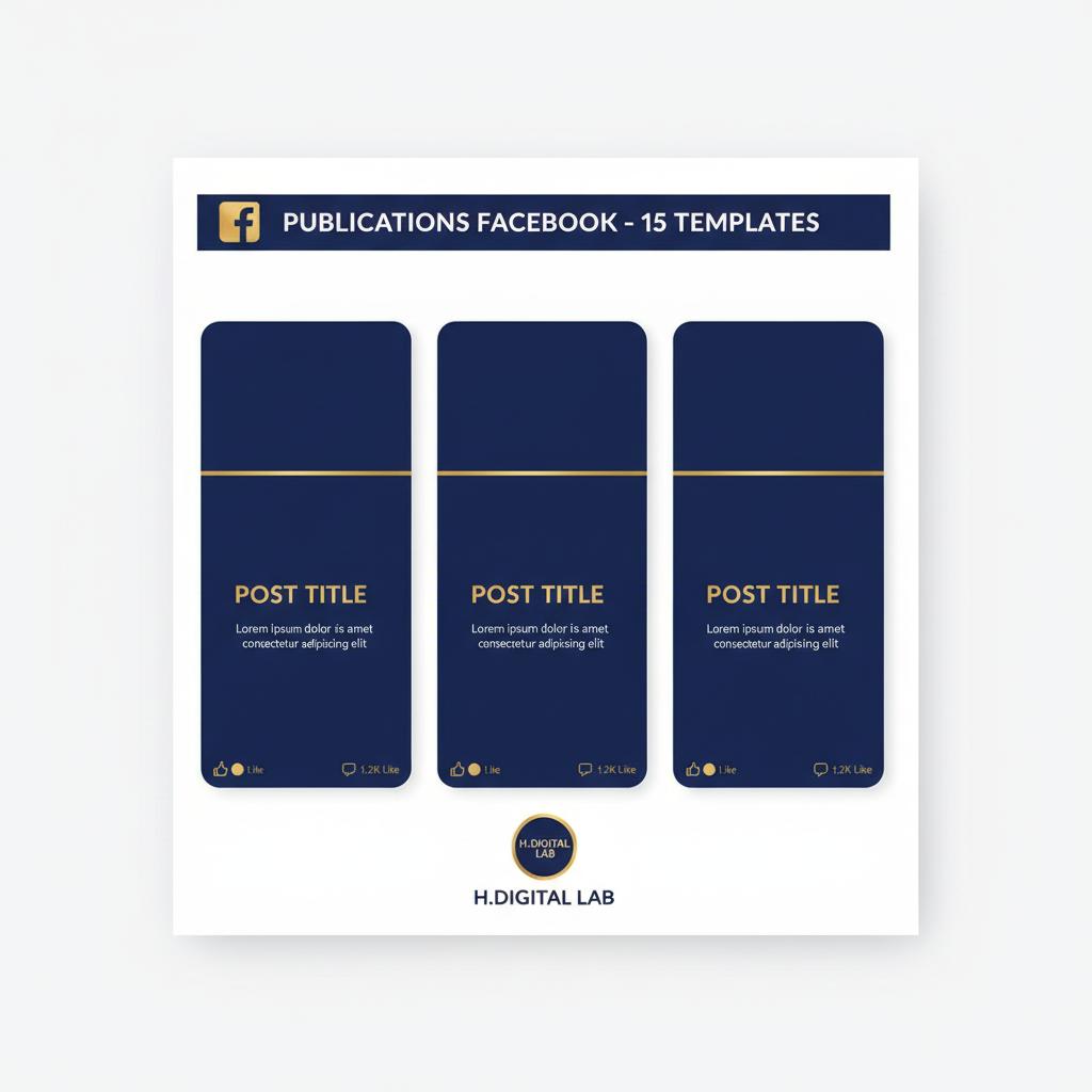 15 Publications Facebook - H.Digital Lab