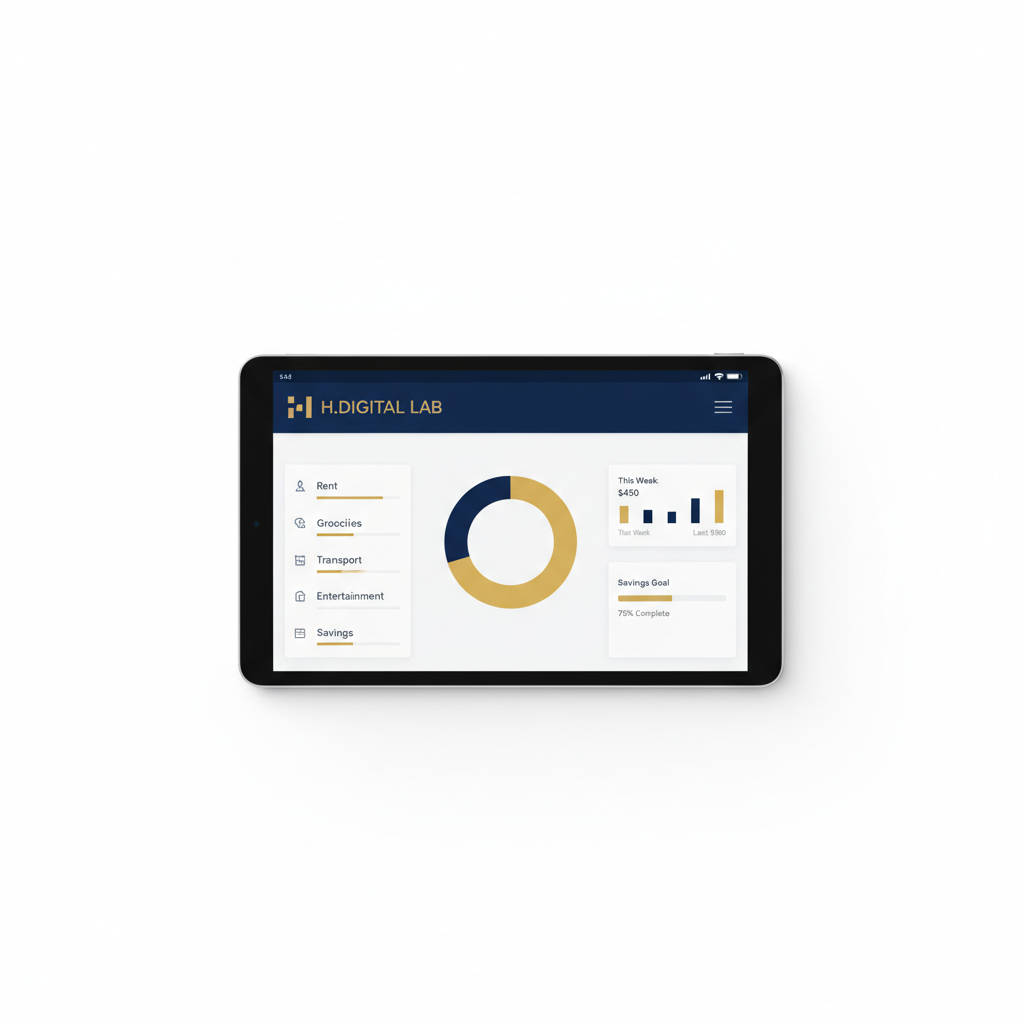 Pages tracker Suivi des Dépenses