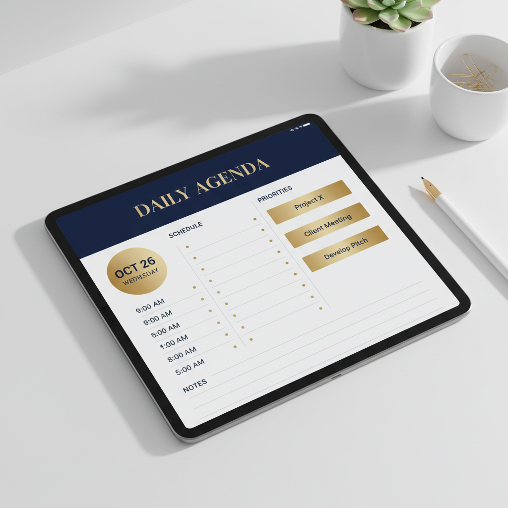 Mockup tablette