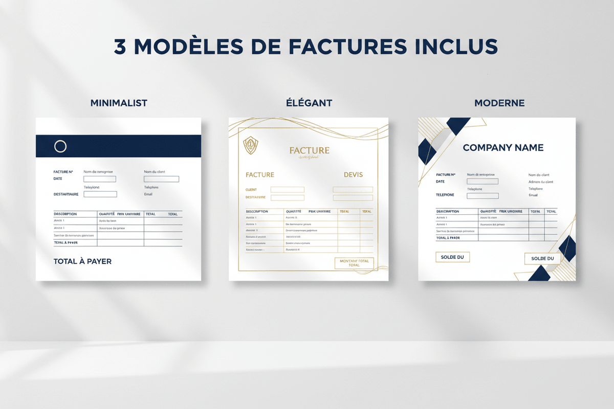 Pack Administratif & Business PDF | Kit Complet Entrepreneur – Téléchargeable - H Digital Lab