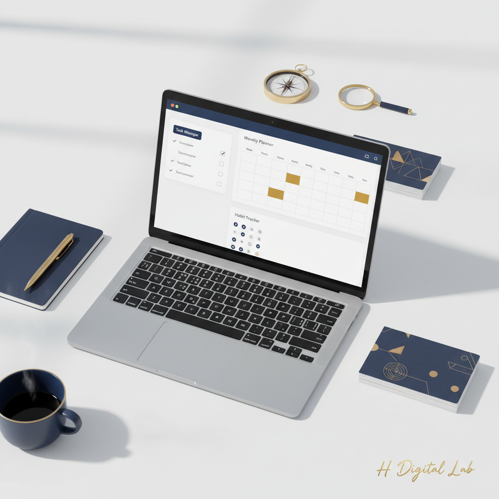 Pack Notion Productivité – H Digital Lab
