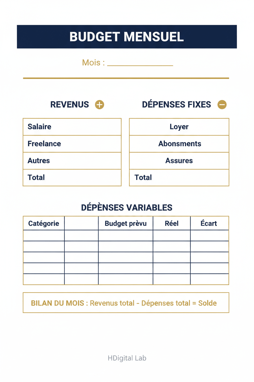 Pack Planners Complet | Quotidien + Hebdomadaire + Mensuel+Meal planner - H Digital Lab