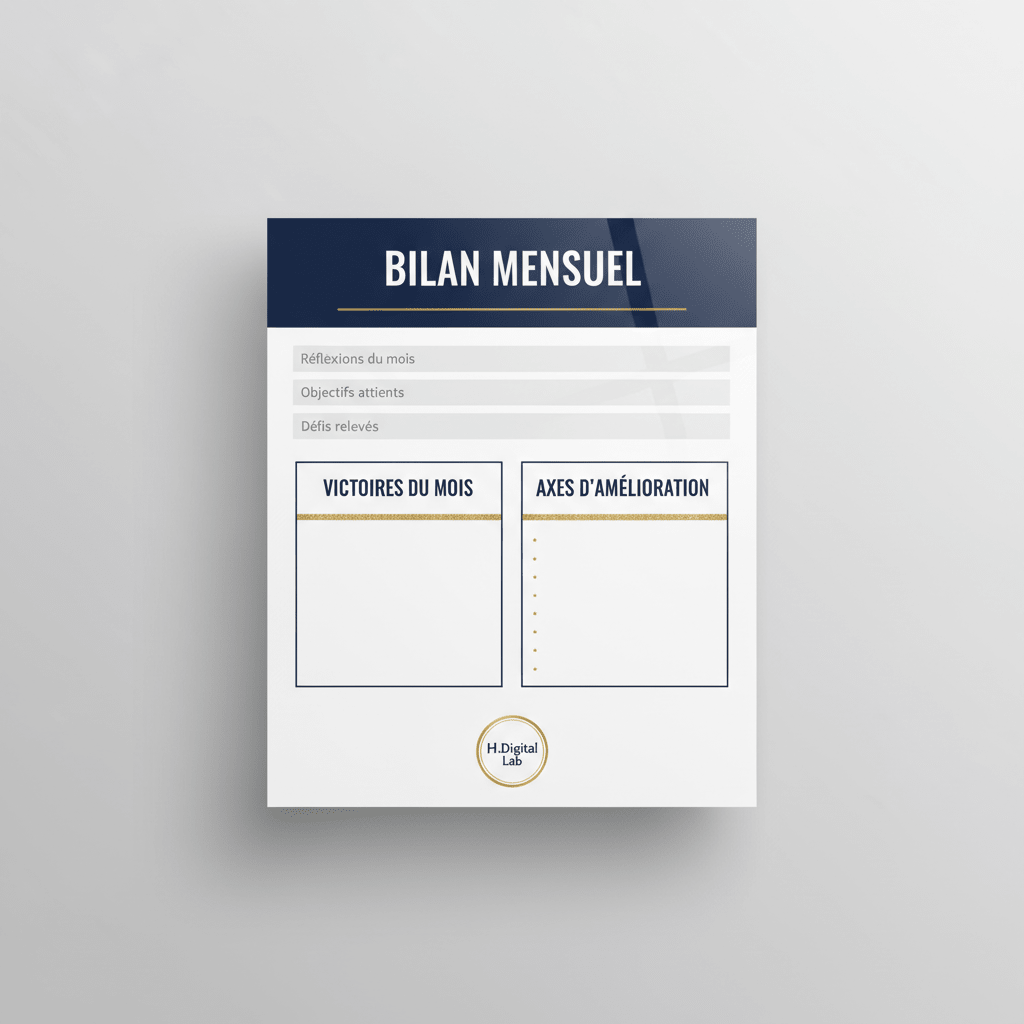 Pack Planners Complet | Quotidien + Hebdomadaire + Mensuel+Meal planner - H Digital Lab
