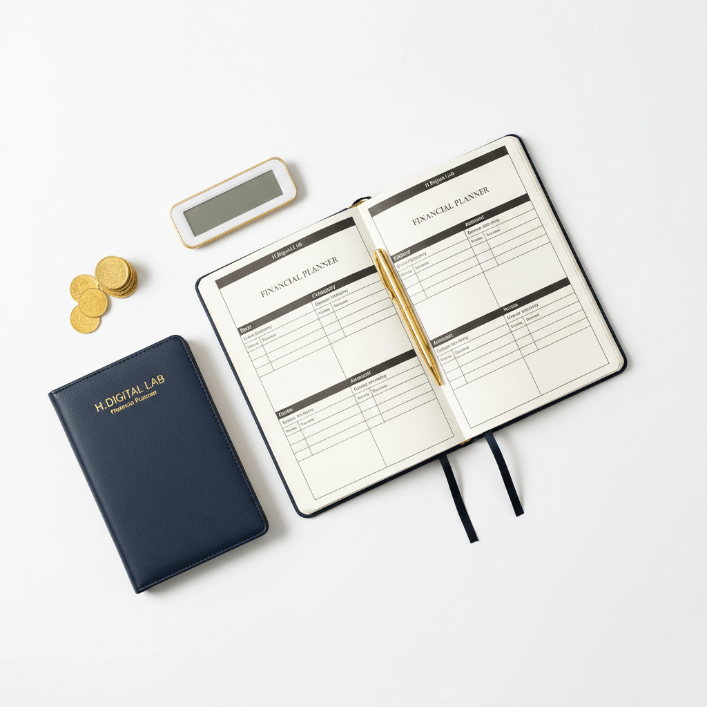 Planner Budget du Mois | Suivi Dépenses & Épargne - H Digital Lab