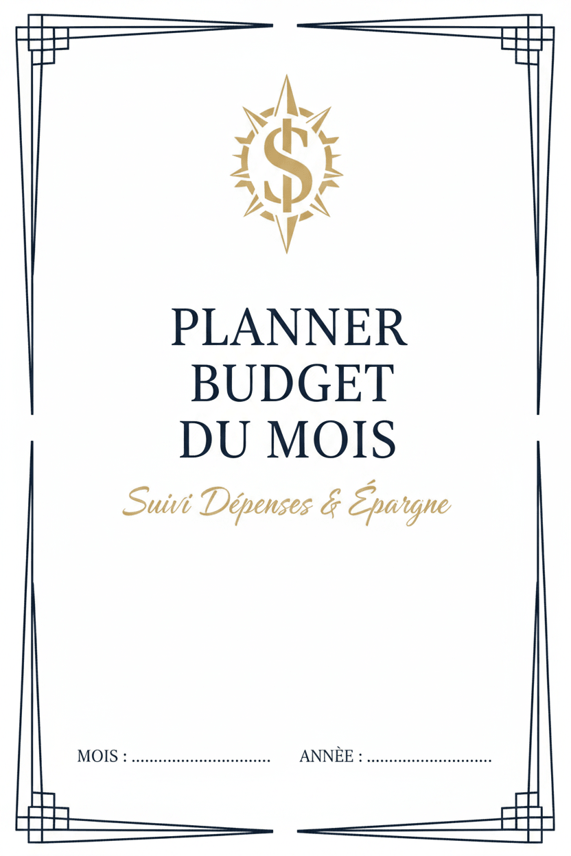 Planner Budget du Mois | Suivi Dépenses & Épargne - H Digital Lab