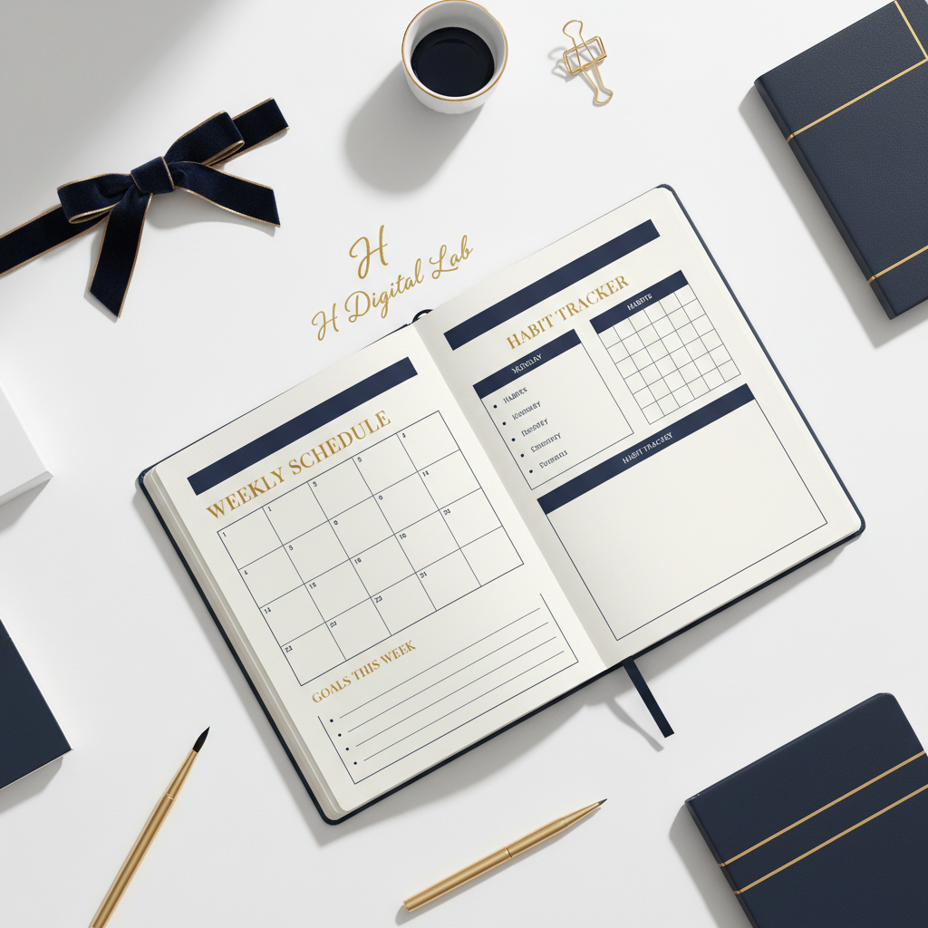 Planner Hebdomadaire – H Digital Lab