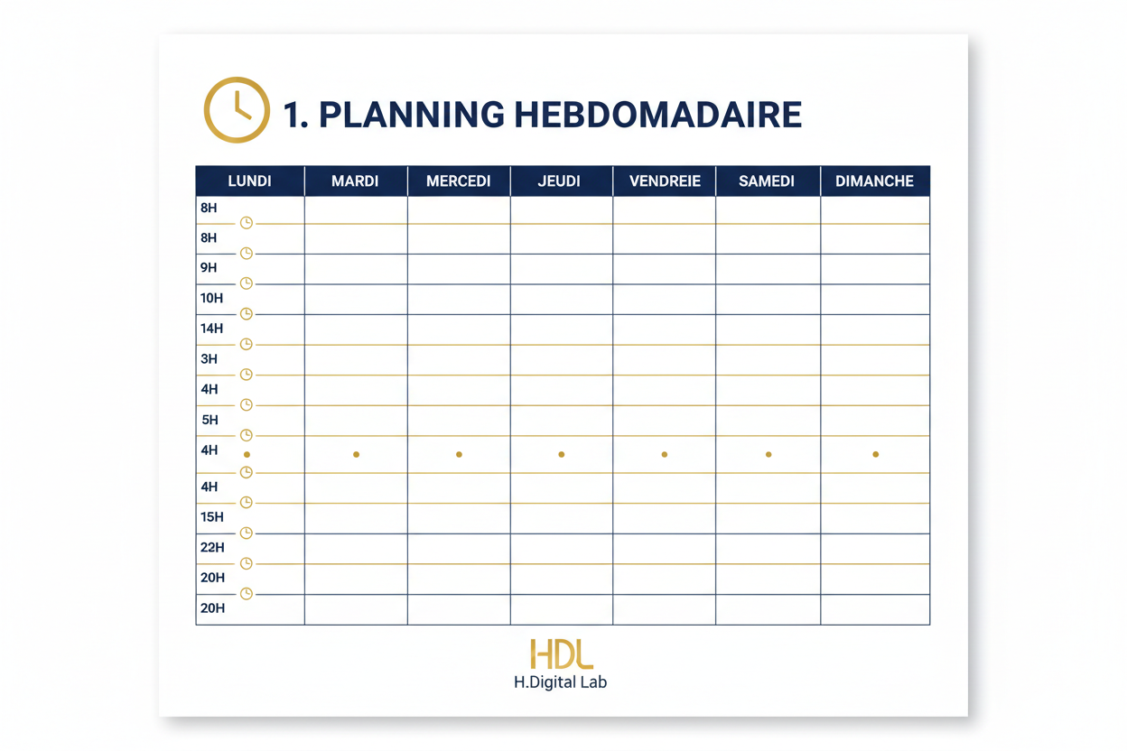 Planning Hebdomadaire