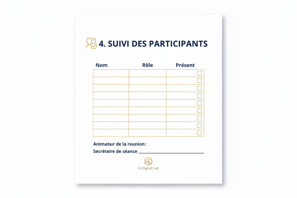 Suivi des Participants